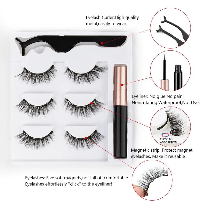 Tatlum EcoLuxe Magnetic Eye Lashes