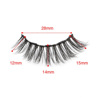 Tatlum EcoLuxe Magnetic Eye Lashes