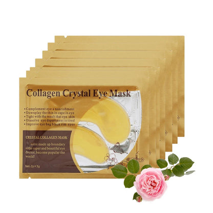 Gold Collagen Crystal Eye Masks (10 Pairs)